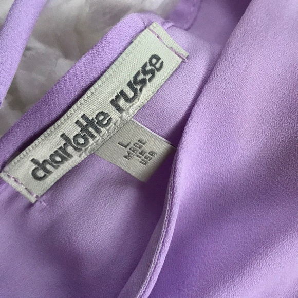 Charlotte Russe Lace Up Front Romper - Picture 8 of 8